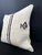 Contemporary Turkish Hemp Pillow Cushion Natural Beige Black Cushion Cover 20"x20" For Sale - Image 3 of 4