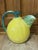 1980s Vintage the Haldon Group Figural Ceramic Lemon Fruit Pitcher For Sale - Image 5 of 6