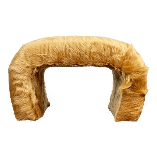 Vintage Vladimir Kagan for Directional in Highland Cattle Hair on Hide Upholstery For Sale