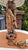 Chinese Carved Wood Desk Lamp, 1950s-1960s For Sale - Image 12 of 14