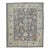 Early 21st Century Turkish Gray Multicolor Oushak Rug For Sale