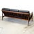 1950s Attributed Selig Furniture Walnut Sofa Designed by Ib Kofod-Larsen For Sale - Image 9 of 10
