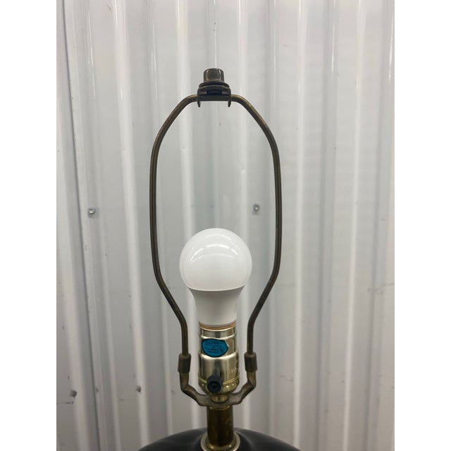 Ceramic 1980s Art-Deco Style Lamps a Pair . For Sale - Image 7 of 12