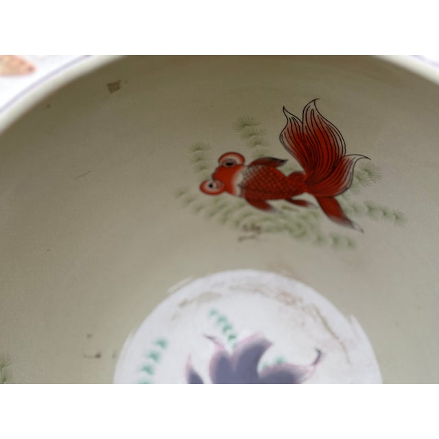 New England Pottery Koi Fish Bowl Planter from the 1970’s. This can be purchased as a pair of individually. Very well...