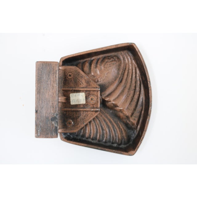 Brutalist Brass Push and Pull Front Door Handle, 1970s For Sale - Image 4 of 5