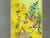 Vintage Yellow Scenery Embroidered Rectangular Framed Wall Art D For Sale - Image 4 of 13