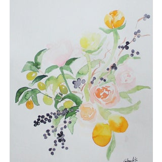 Original Watercolor - First Day of Spring For Sale