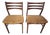 Danish Teak Chairs from Faldsled, 1950s, Set of 2 For Sale