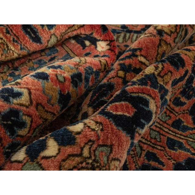 Antique Sarough Rug, 1920s For Sale - Image 9 of 14