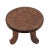 Modern Vintage Three Leg Wood Stool For Sale - Image 3 of 6
