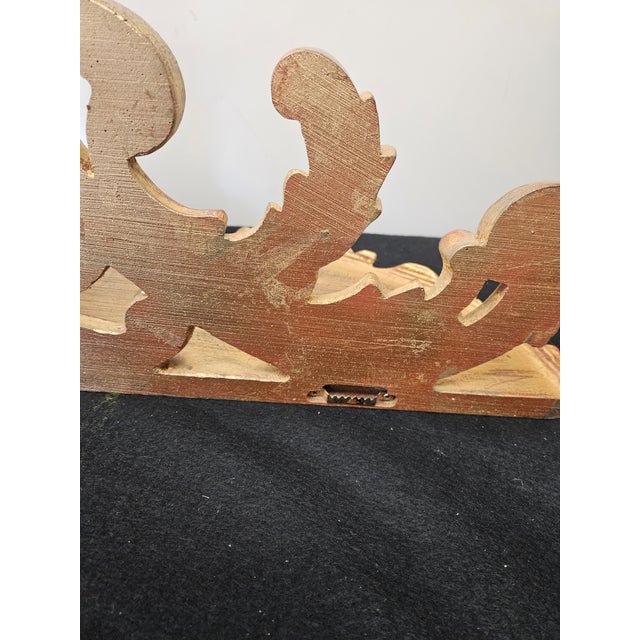 Monumental Gilt Rococo Wall Bracket For Sale - Image 4 of 6