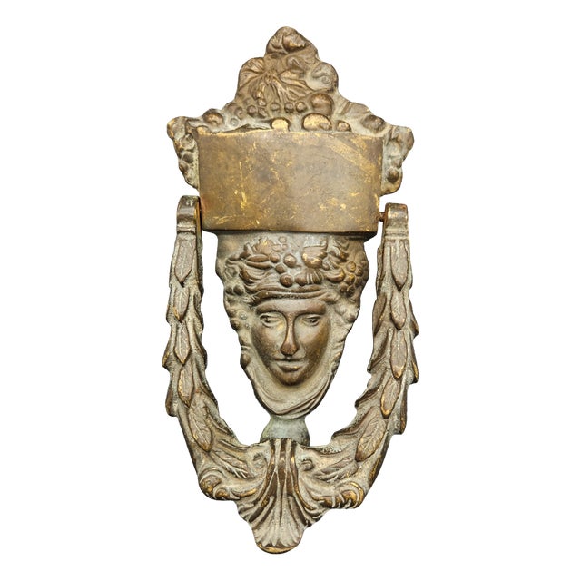 Empire Bronze Door Knocker For Sale