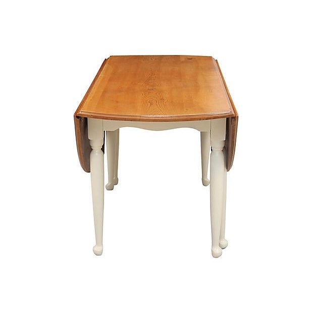 Drop Leaf Farm House Dining Table Chairish