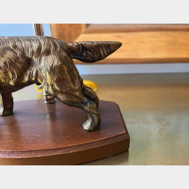 1960s Retriever Dog Desk Lamp For Sale - Image 10 of 17