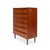 This stunning 1960s Danish Mid-Century teak tallboy dresser is a timeless piece of craftsmanship. Featuring exquisite wood...