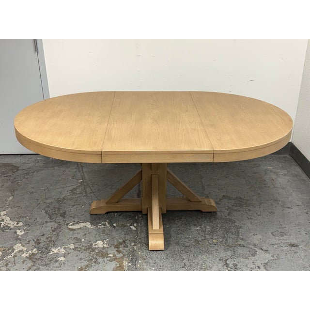 Pottery Barn Benchwright Extension Dining Table, 48 Inch For Sale - Image 10 of 12