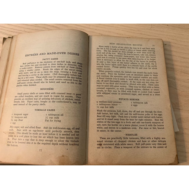 1929 New Delineator Recipe Cook Book Hc 1st Edition American Culinary History For Sale - Image 9 of 16