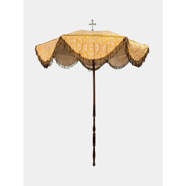 Religious Parasol with Cross, 19th Century For Sale - Image 15 of 18