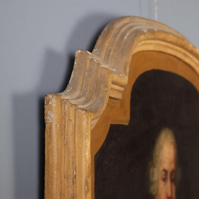 Portrait of a Gentleman, Oil on Canvas, Framed For Sale - Image 8 of 10