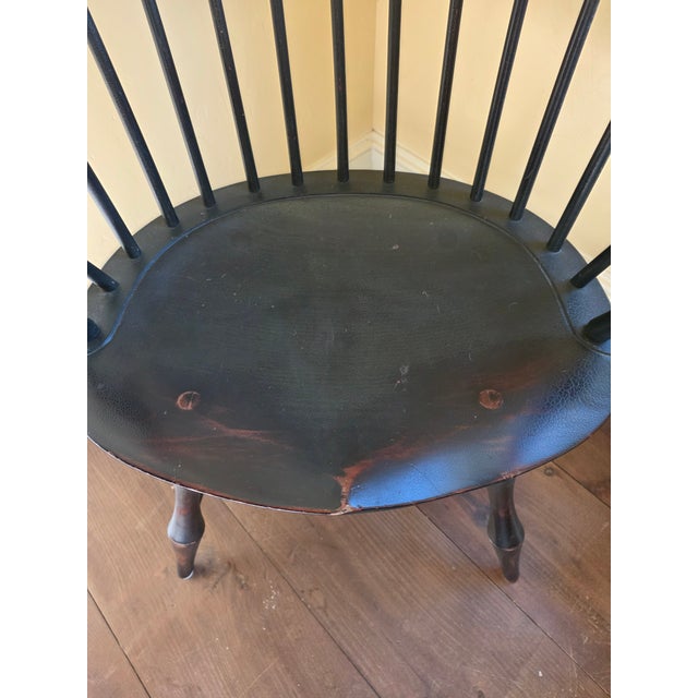 American Hoopback Windsor Chair Historical Copy by D. R. Dimes For Sale - Image 4 of 15