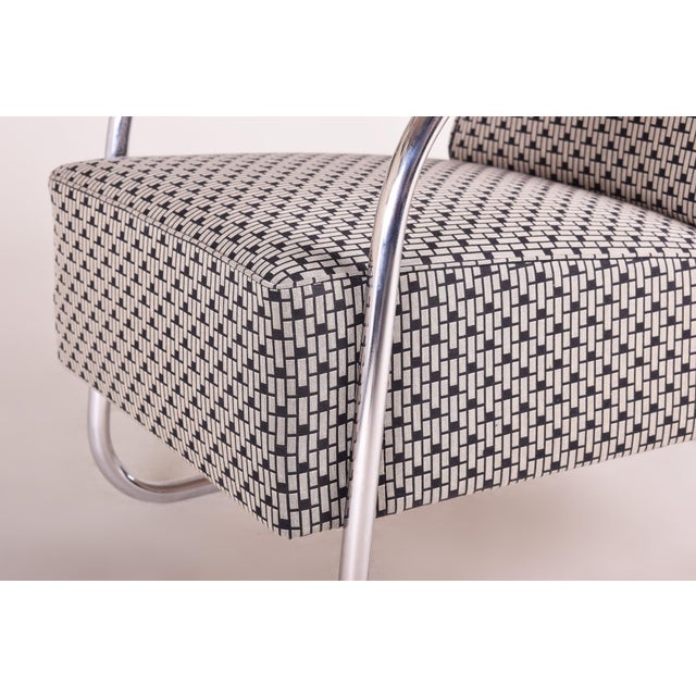 Gray Bauhaus Armchairs by A. Lorenz for Mücke-Melder, 1930s, Set of 2 For Sale - Image 8 of 11