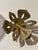 Brutalist Brass Flower Candle Holder For Sale In Chicago - Image 6 of 11