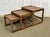 Teak Nesting Tables with Tiled Tops, 1970s, Set of 3 For Sale - Image 9 of 11