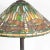 Green Vintage Dragonfly Motif Table Lamp in the Style of Lalique For Sale - Image 8 of 11