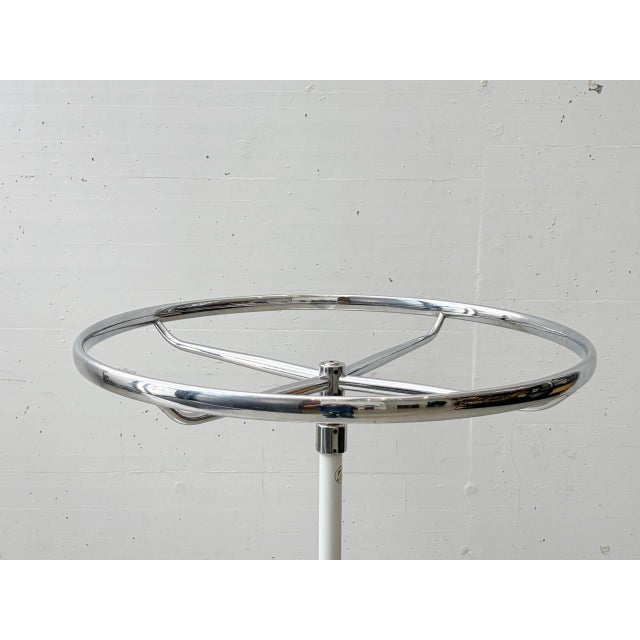 Silver Mid-Century Clothes Rack from Vitra-Graeter, Switzerland, 1970s For Sale - Image 8 of 15