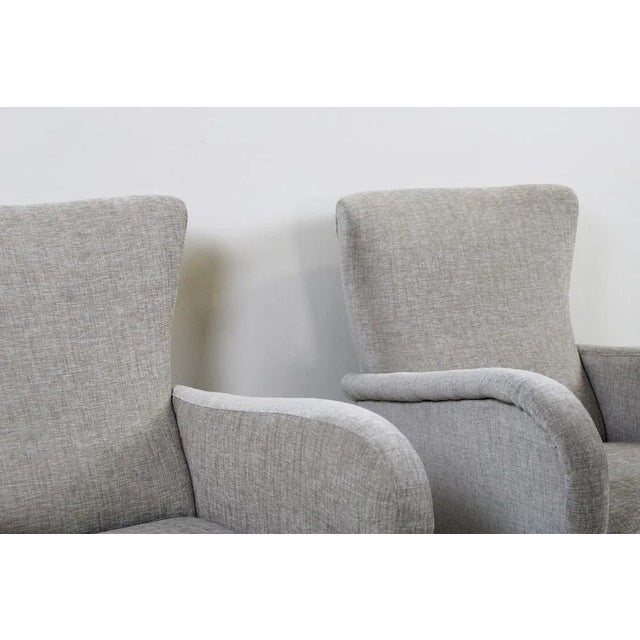 Set of Vintage Armchairs, 1950s For Sale - Image 4 of 11