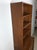 1960s Mid Century Modern Two Piece Shelving Unit With Caned Cabinet Doors For Sale - Image 5 of 18