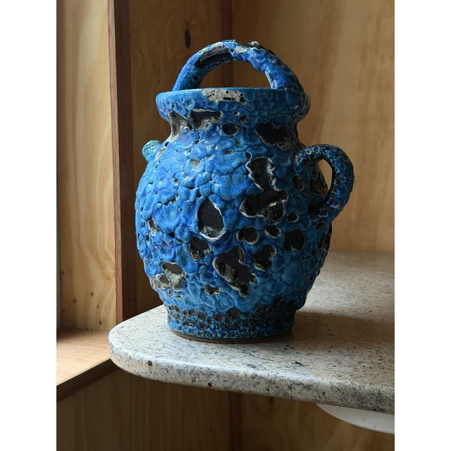 Handcrafted Ceramic Jug and Cups from Le Cyclope Annecy, France, 1960s, Set of 3 For Sale - Image 11 of 18