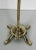 Neoclassical Style Brass Fireplace Tools on Stand For Sale - Image 12 of 12
