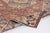 1960s Muted Terracotta & Navy Medallion Turkish Rug For Sale - Image 4 of 10
