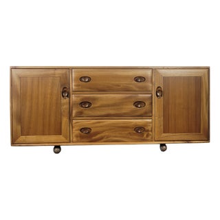 Low Sideboard by Lucian Ercolani for Ercol, 1970s For Sale