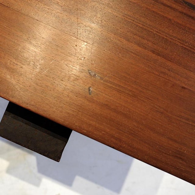 Vintage Stools in the style of Pierre Chareau, Set of 4 For Sale - Image 6 of 15