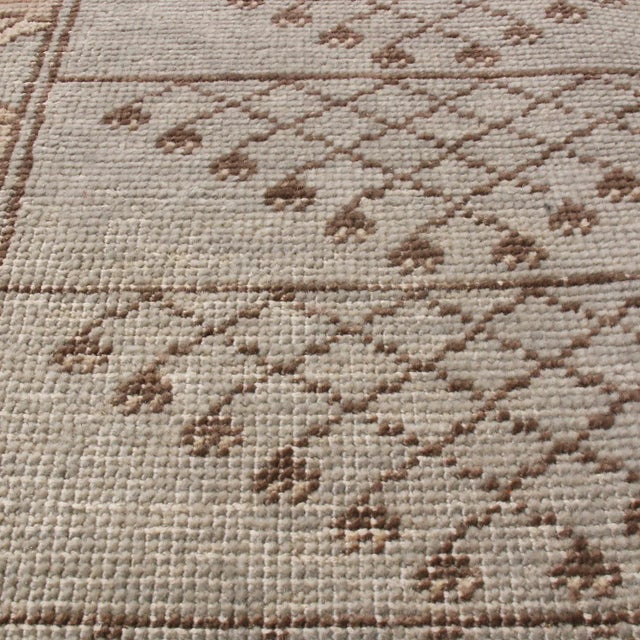 Not Yet Made - Made To Order Rug & Kilim’s Pyramid Rug in Taupe and Blue, 9x12 For Sale - Image 5 of 8