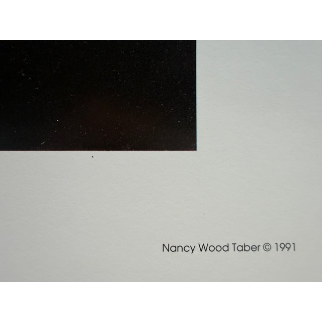 1991 Nancy Wood Taber "Pathfinder" Wolf Signed Numbered Native American Print This product is a limited edition print...