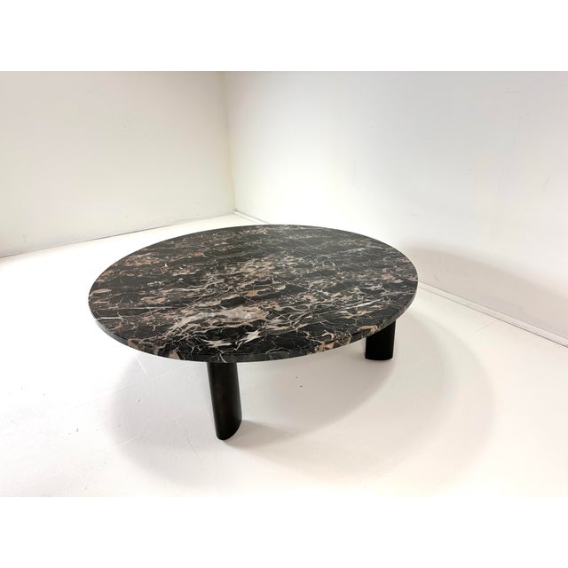 John Widdicomb 1950s Widdicomb Marble Top Coffee Table For Sale - Image 4 of 11