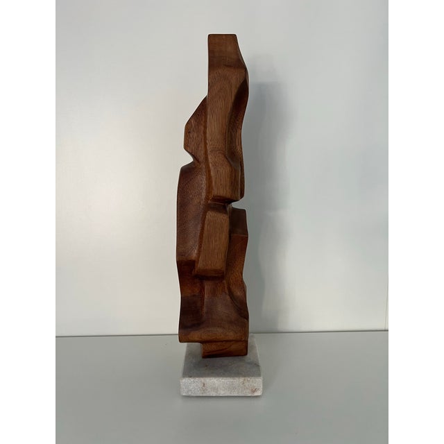 Abstract Wood Sculpture "Study" by Artist Scott Donadio For Sale - Image 4 of 4