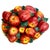 Farmhouse Late 20th Century Oversized Italian Hand-Painted Ceramic Apple Basket Topiary Sculpture For Sale - Image 3 of 7