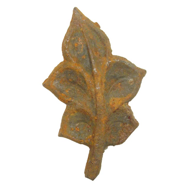 French Sculptural Iron Accents - Set of 3 For Sale In Tulsa - Image 6 of 6