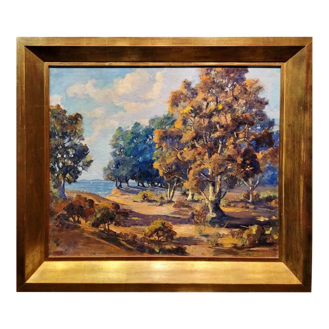 Horatio Nelson Poole - 1945 Lake Tahoe Landscape -Oil Painting For Sale