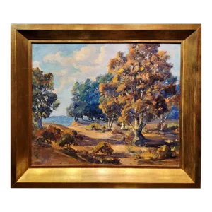 Horatio Nelson Poole - 1945 Lake Tahoe Landscape -Oil Painting
