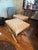 Rare pair. Karges benches/ ottomans. Button-tufted. X-frame. Please excuse the poor lighting in some of the photos. One of...