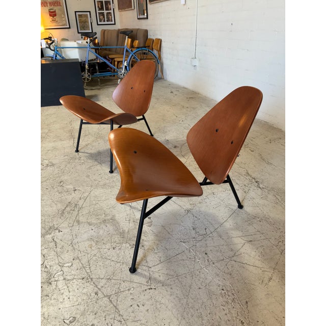 2010s Modern Sculpted Wooden "Kram" Lounge Chairs by Thomas Pedersen For Sale - Image 5 of 8