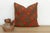 A breathtaking study in Antique Punjabi Folk Art, this 18-inch square pillow is handcrafted from a salvaged ceremonial...