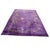 Art Deco 1920s Antique Purple Vase Bird Chinese Handknotted Art Deco Wool Room Size Rug For Sale - Image 3 of 9