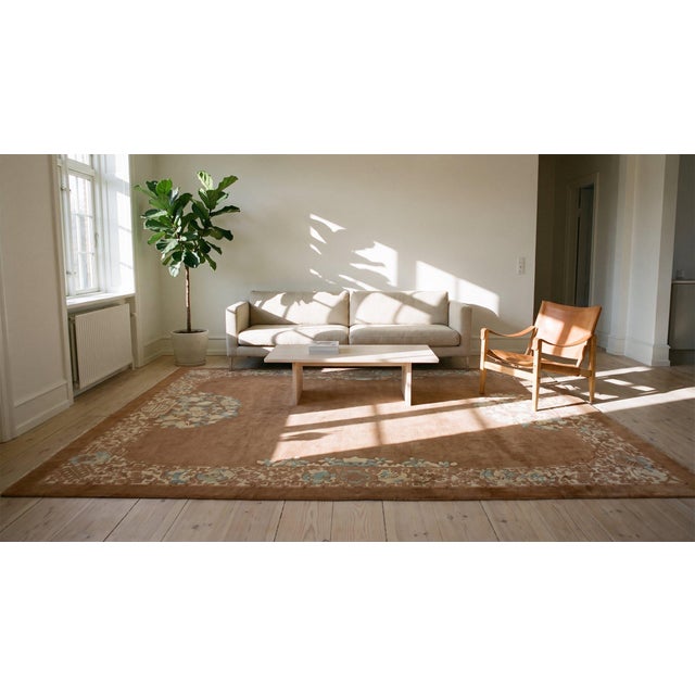 1930s Chinese Art Deco Carpet For Sale - Image 12 of 12