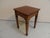 Vintage Dutch Amsterdam School Oak Side Table, 1920s For Sale - Image 9 of 9